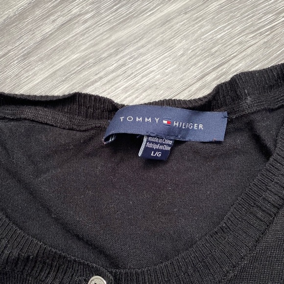 2 Tommy Hilfiger Cardigans red and black - Picture 5 of 6